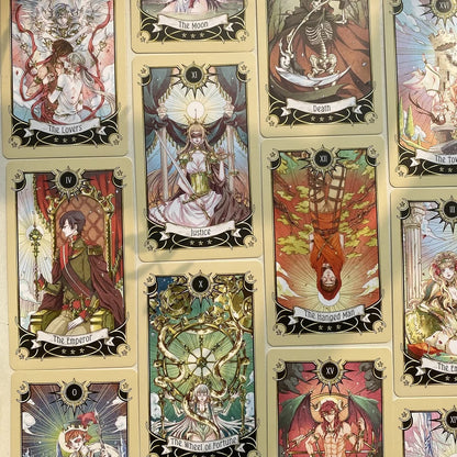 Bộ Bài Tarot Boxset Việt Hóa Mystical Manga Tarot