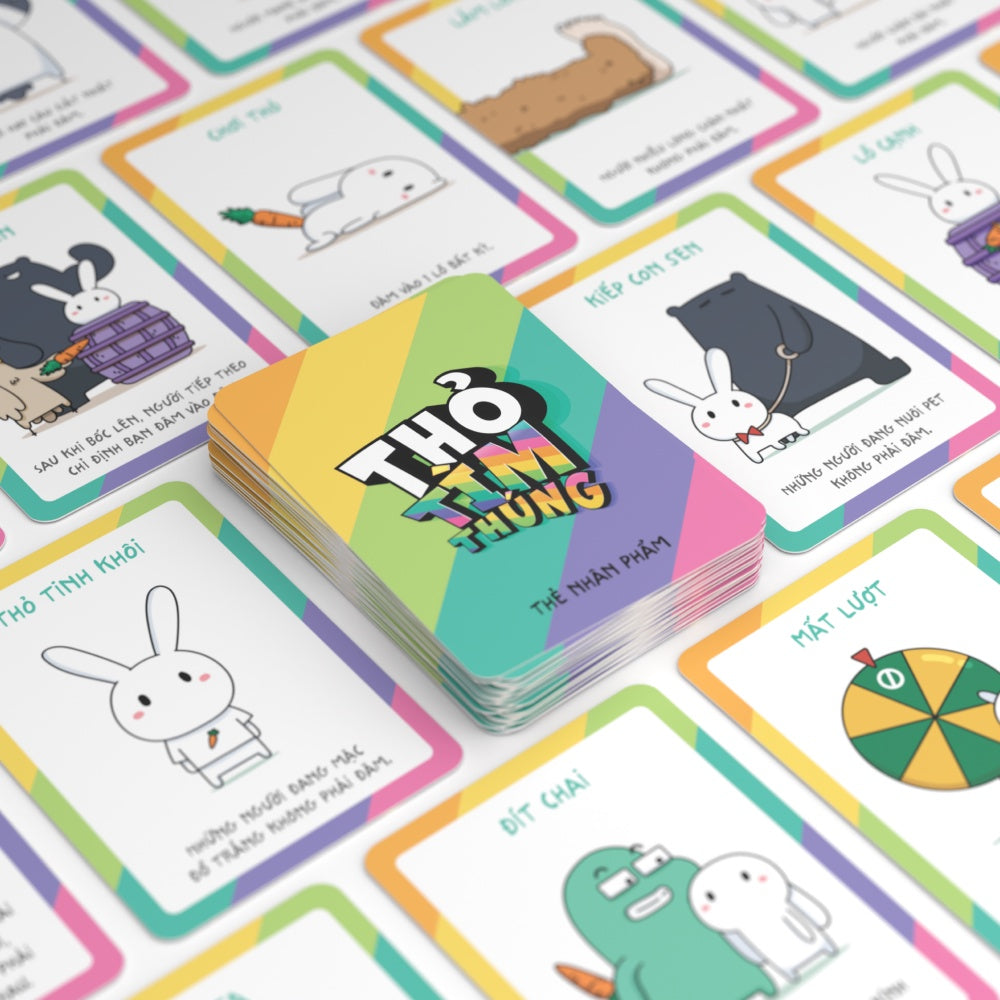 Thỏ Tìm Thúng | Trò chơi nhân phẩm từ Thỏ Bảy Màu