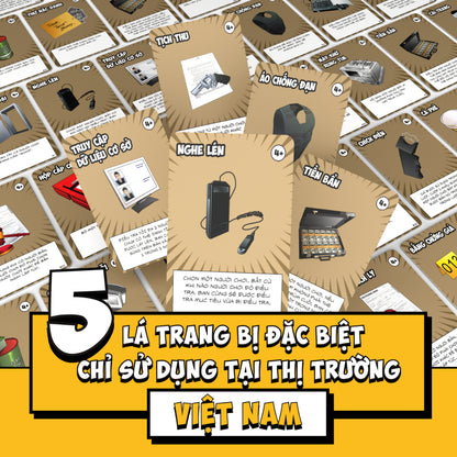 ĐIỆP VIÊN SỐ DÁCH - Boardgame ẩn vai suy luận kịch tính | Boardgamevn
