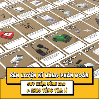 ĐIỆP VIÊN SỐ DÁCH - Boardgame ẩn vai suy luận kịch tính | Boardgamevn