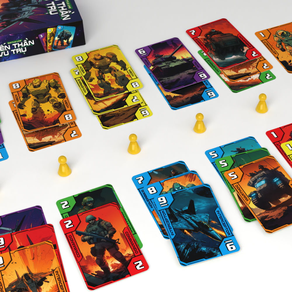 Chiến thần vũ trụ| Trò chơi từ huyền thoại sáng tạo board game thế giới Reiner Knizia | Boardgamevn