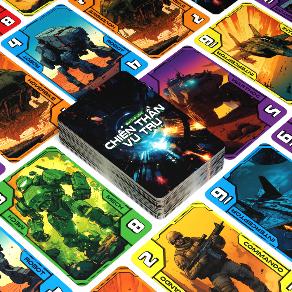 Chiến thần vũ trụ| Trò chơi từ huyền thoại sáng tạo board game thế giới Reiner Knizia | Boardgamevn
