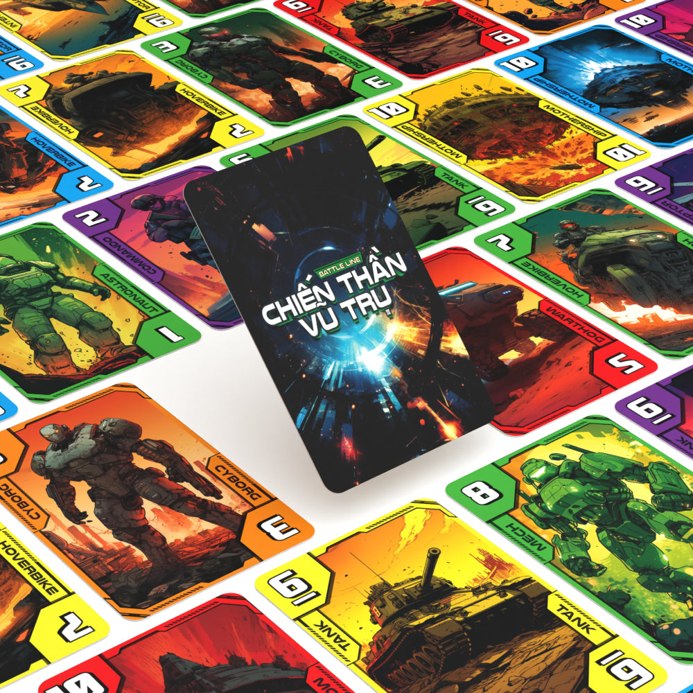 Chiến thần vũ trụ| Trò chơi từ huyền thoại sáng tạo board game thế giới Reiner Knizia | Boardgamevn
