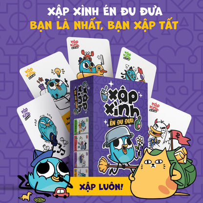 Xập xình - Én đu đưa| Bạn là nhất, bạn "xập" tất - Board Game VN