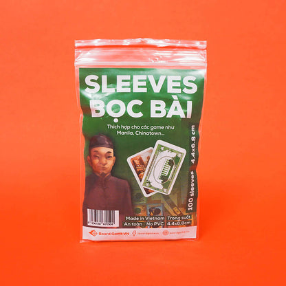 Sleeves bọc bảo vệ bài Cuộc Đua Sao Chổi - Size 6.5 x 9 cm (100 cái)- Board Game VN