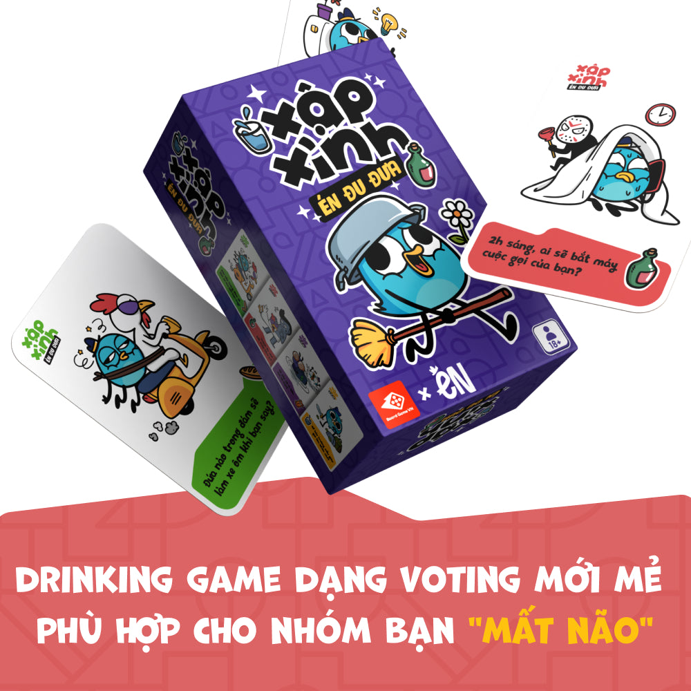 Xập xình - Én đu đưa| Bạn là nhất, bạn "xập" tất - Board Game VN