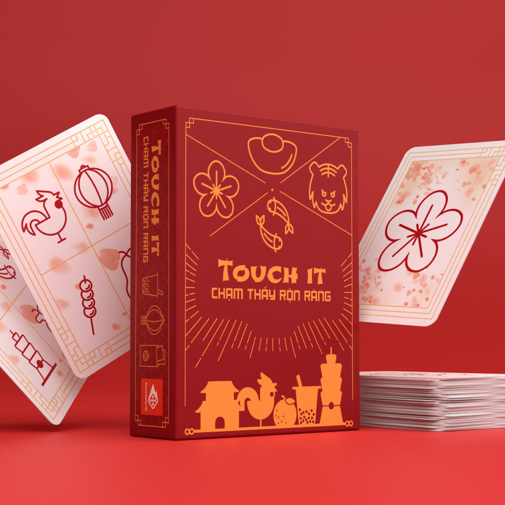 Touch it | Board game, trò chơi giáo dục rèn luyện cảm giác, trí tưởng tượng dành cho trẻ em