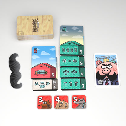 Three Little Wolves| Board game chuyển thể từ truyện cổ tích