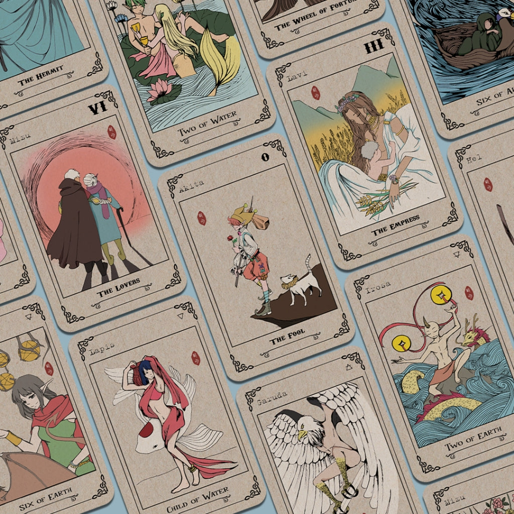 Bộ Bài Tarot Ekoland Tarot (Bộ Bài & Sách Hướng Dẫn) Board Game VN - ảnh 2 - Tarot