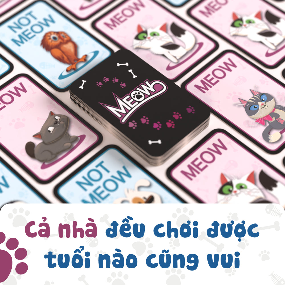 Giờ Ra Chơi - Meow| Board game dễ thương cho gia đình| Trò chơi giải trí vui nhộn