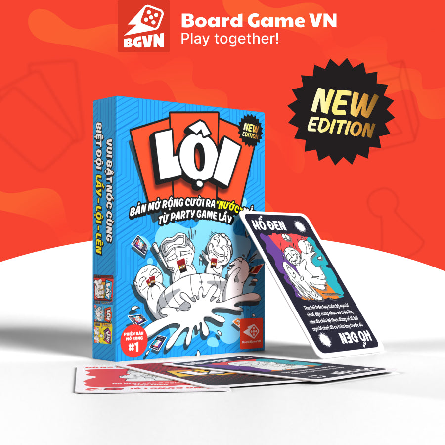 Combo thẻ bài Lầy- Lội- Lên - Party game (có bán thêm Bọc bài-100 bọc) - Board Game VN