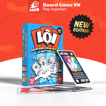 Combo thẻ bài Lầy- Lội- Lên - Party game (có bán thêm Bọc bài-100 bọc) - Board Game VN