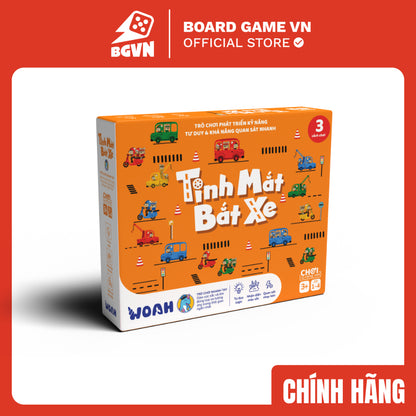 Đồ chơi Tinh mắt bắt xe cao cấp cho bé từ 3 tuổi- Board Game VN