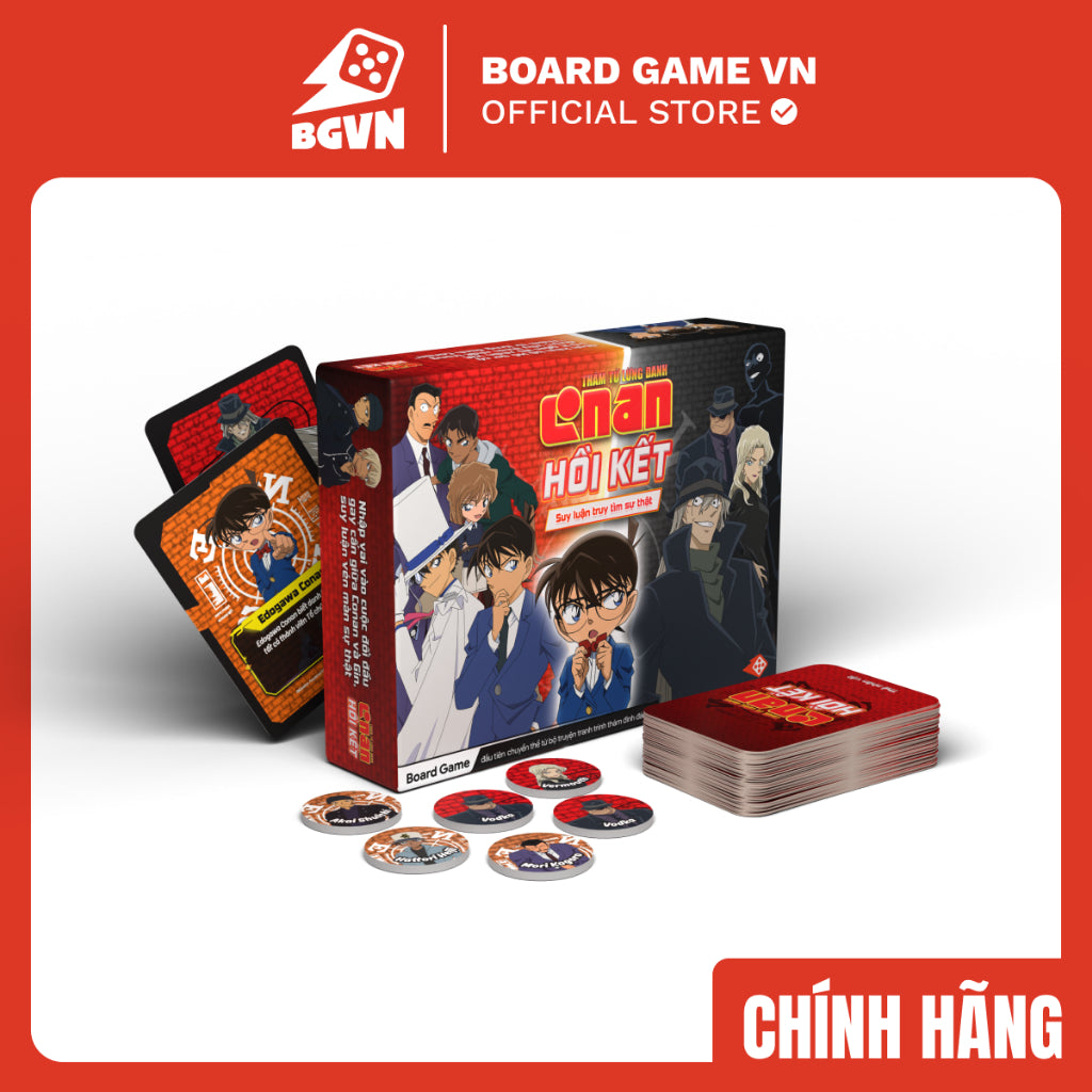 Thám tử lừng danh Conan - Hồi Kết - kèm bộ Hồ sơ 25 nhân vật cực chất