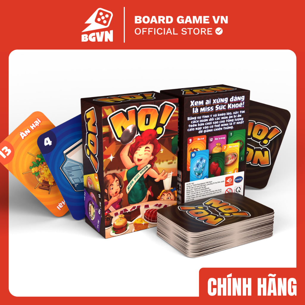 Giờ ra chơi - Trò chơi thẻ bài No - Truy tìm Mr & Ms Sức Khoẻ | card game, party game