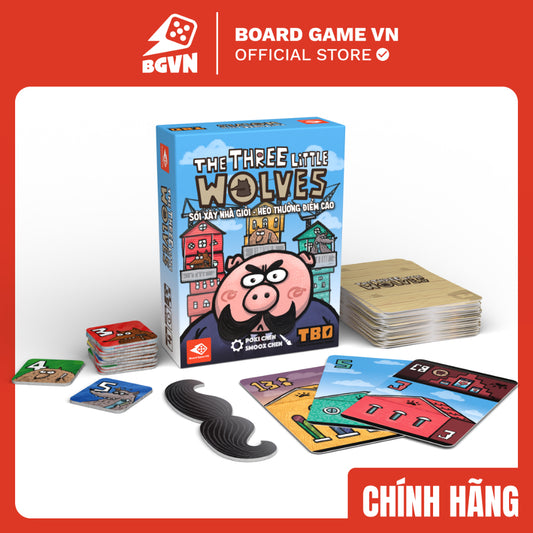 Three Little Wolves| Board game chuyển thể từ truyện cổ tích