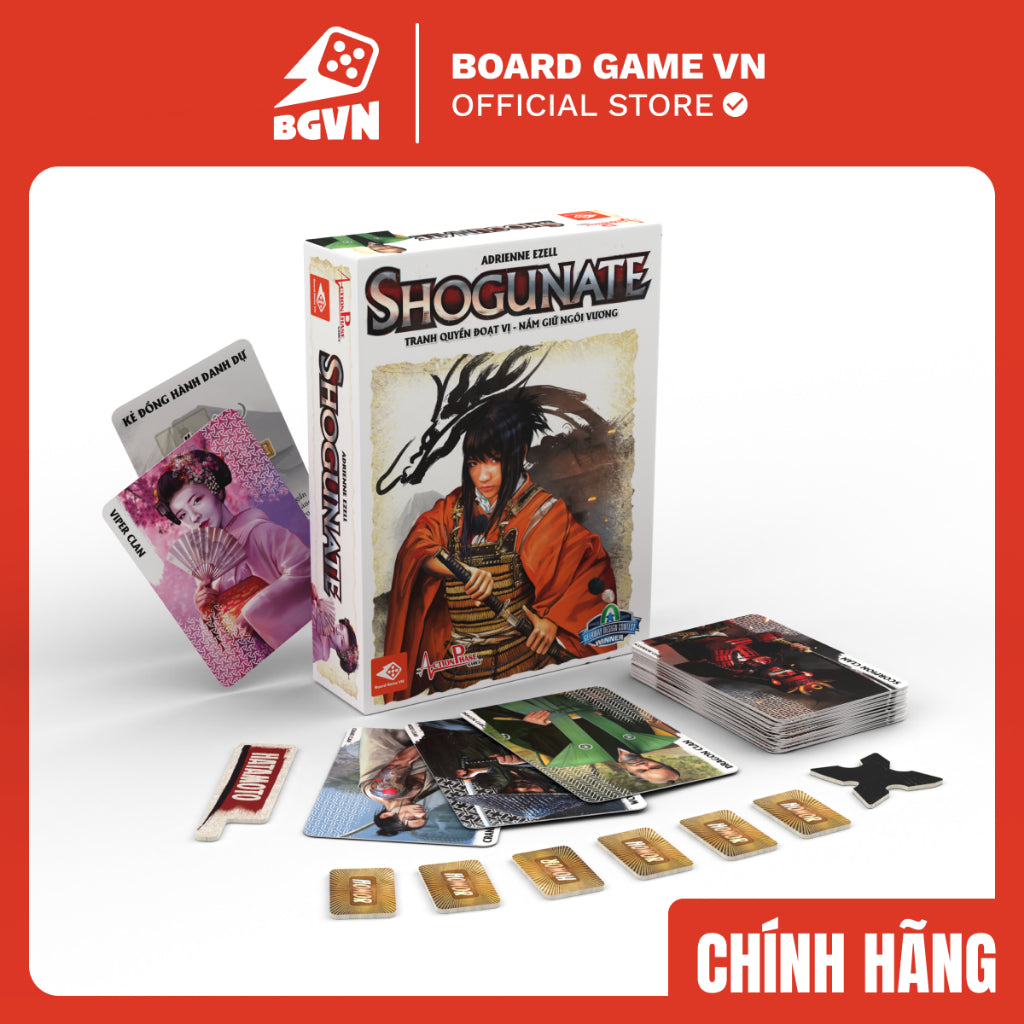 Shogunate| Boardgame trí tuệ dành cho nhiểu độ tuổi| BoardGame VN