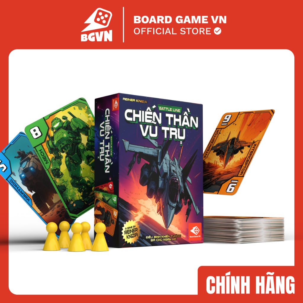 Chiến thần vũ trụ| Trò chơi từ huyền thoại sáng tạo board game thế giới Reiner Knizia | Boardgamevn