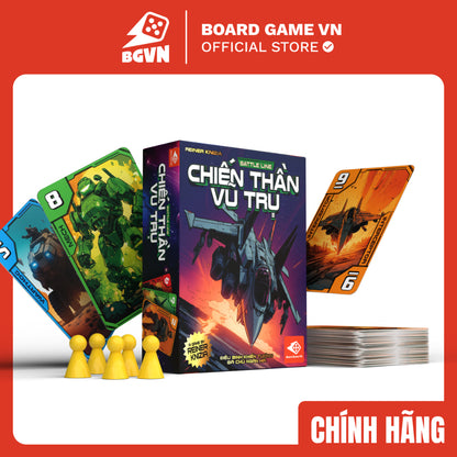 Chiến thần vũ trụ| Trò chơi từ huyền thoại sáng tạo board game thế giới Reiner Knizia | Boardgamevn