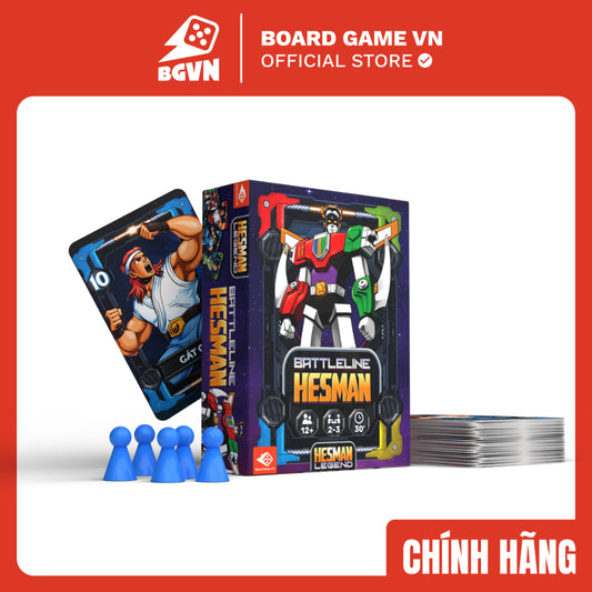 BATTLE LINE - HESMAN - Board Game cùng Dũng sĩ Hesman