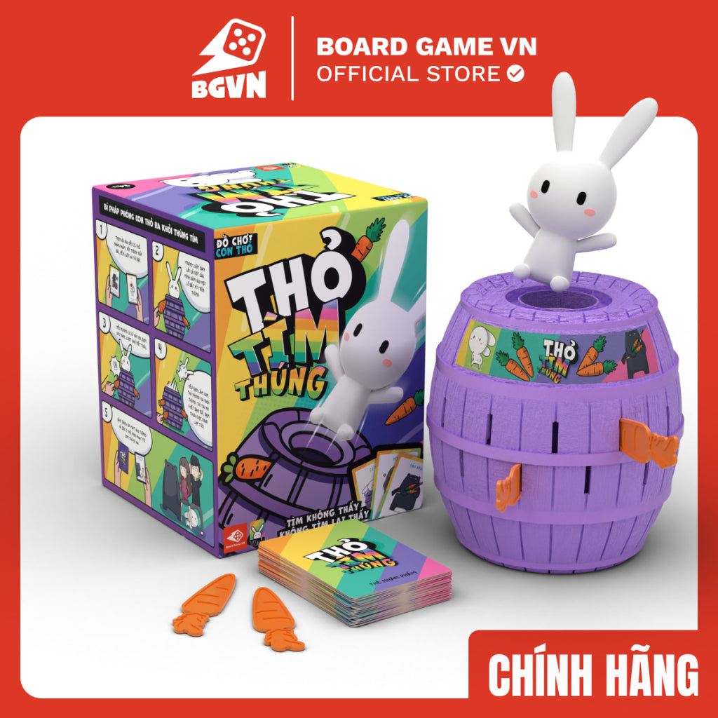 Thỏ Tìm Thúng | Trò chơi nhân phẩm từ Thỏ Bảy Màu