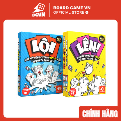 Combo thẻ bài Lầy- Lội- Lên - Party game (có bán thêm Bọc bài-100 bọc) - Board Game VN
