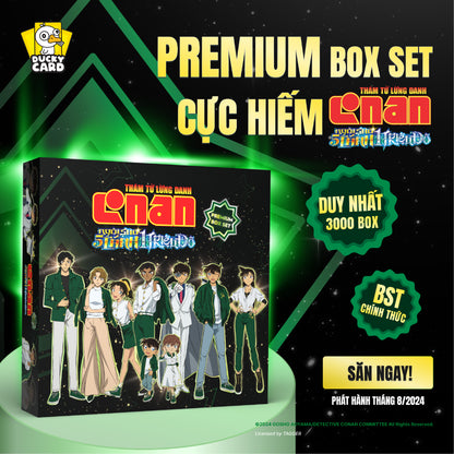 [Full Box] Conan Premium Box Set | Phiên bản đặc biệt | Gồm 27 thành phần cực đẹp | Thám tử lừng danh Conan Everjoy Publishin