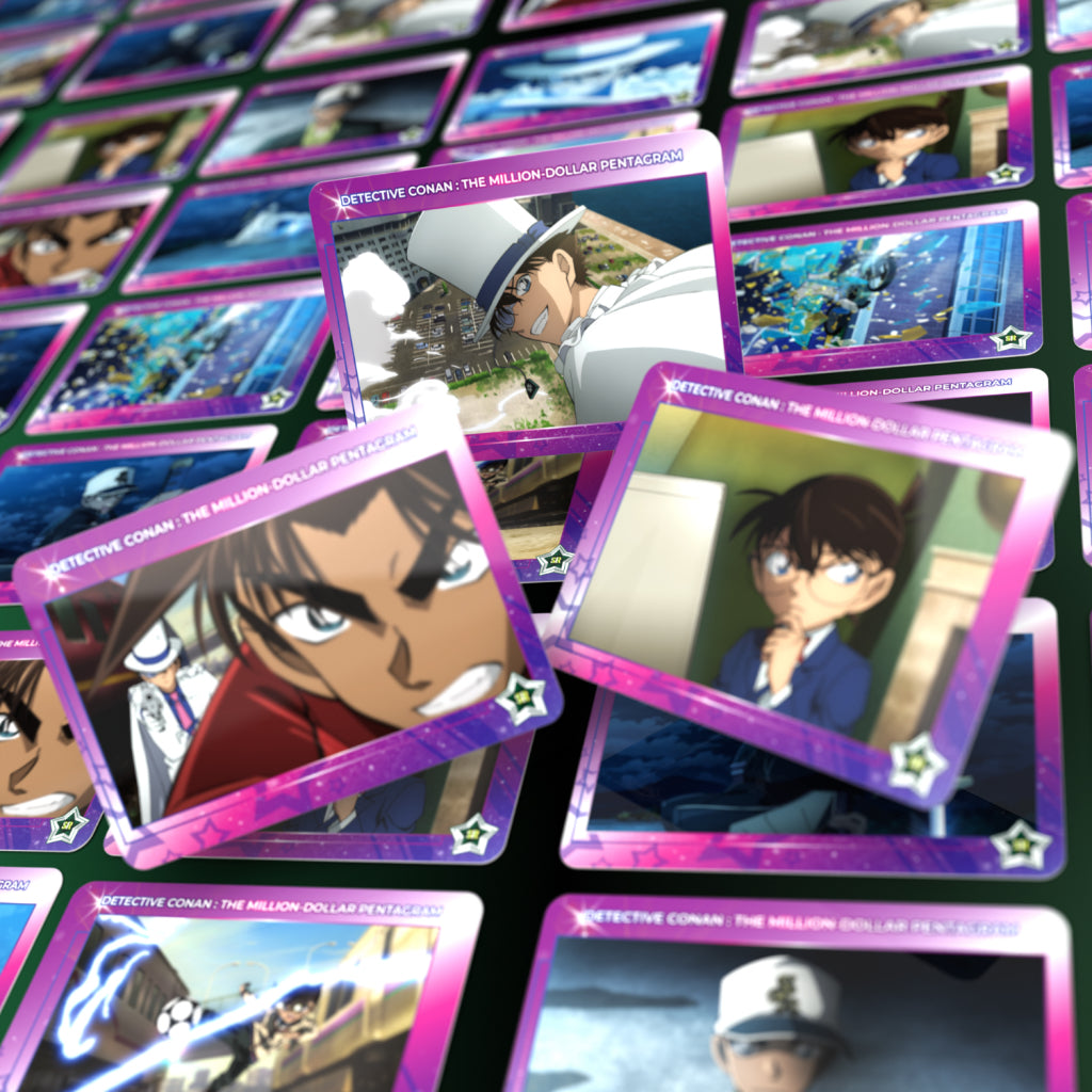 Box set card collection Thám tử lừng danh Conan: Ngôi Sao 5 Cánh 1 Triệu Đô | 20 pack | Board Game VN x Ducky Card