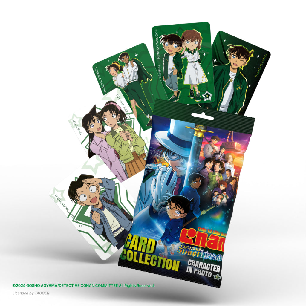 Box set card collection Thám tử lừng danh Conan: Ngôi Sao 5 Cánh 1 Triệu Đô | 20 pack | Board Game VN x Ducky Card