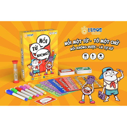 Nối Từ Không? - Vẫn là trò chơi Nối Từ nhưng vui hơn và hấp dẫn hơn | Board Game VN | Ludos Game