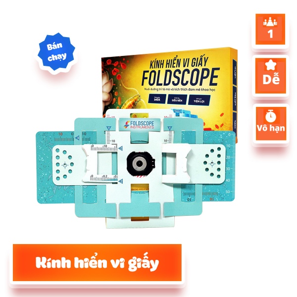 Kính hiển giấy Foldscope Basic