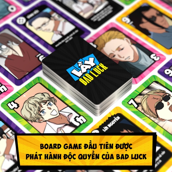 Board game chuyển thể từ truyện tranh Bad Luck: Lầy