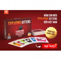 Exploding Kittens Viet Nam - Mèo Nổ phiên bản CHÍNH THỨC ĐỘC QUYỀN